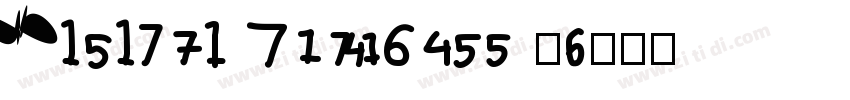 Digital Numbers 细字体转换